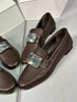 CASTEL Hakiki Süet Kahverengi Loafer